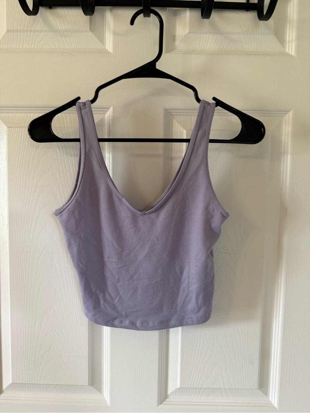 Hollister Lavender V-Neck Tank Top